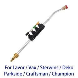 Pressure Washer Spray Lance Wand Tip Car Washer Water Jet Gun Lance Nozzle for Lavor Sterwins Vax Craftsman Deko Parkside Briggs