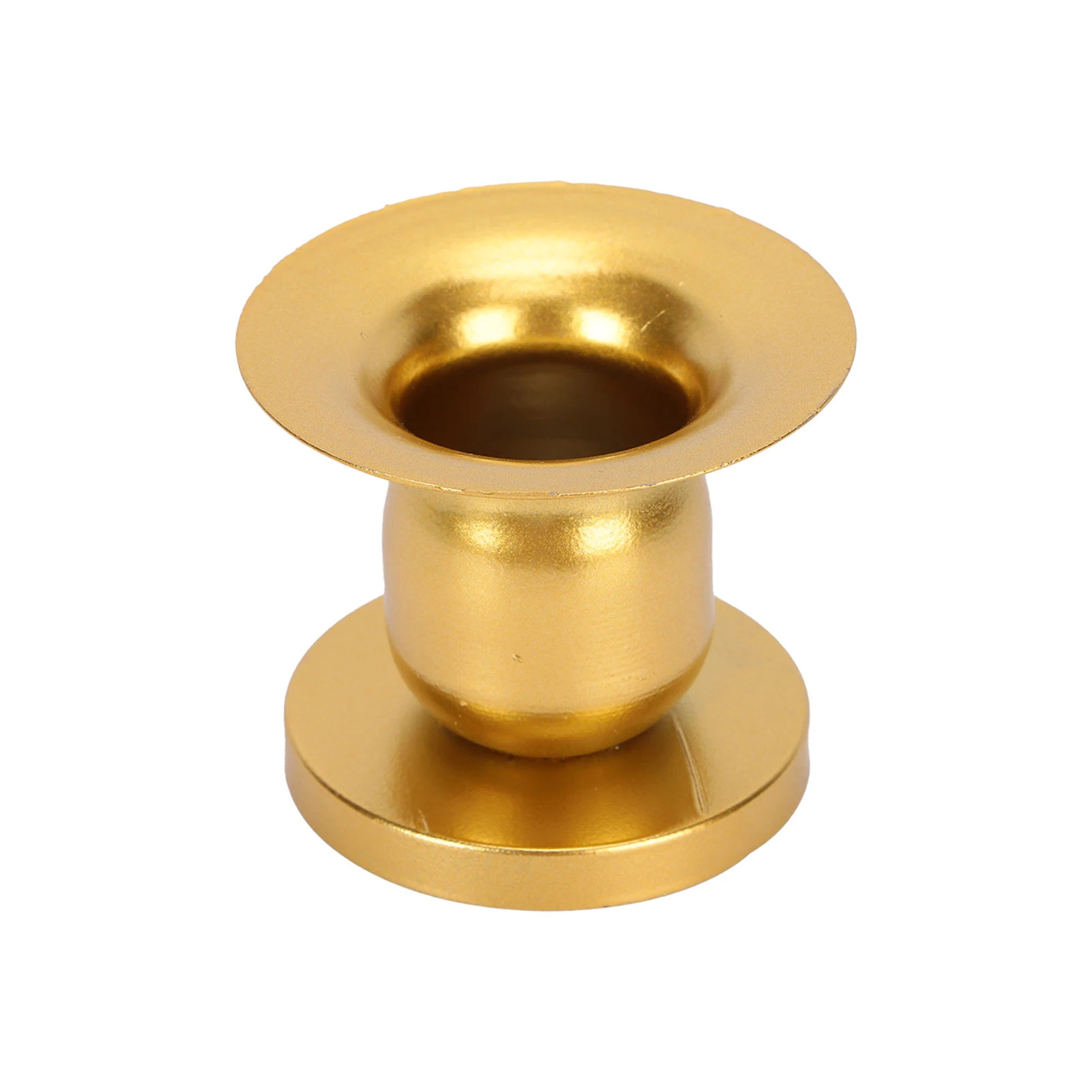 

Golden Pillar Candle Holder European Geometric Round Wrought Iron Candlestick Stand Home Decoration