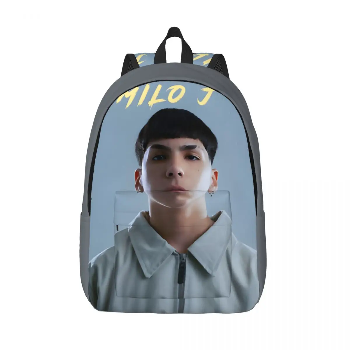 Milo j das glückliche Lied Handtasche milo j College-Student High Street Wandern Geburtstag Reiß verschluss Verschluss Rucksack