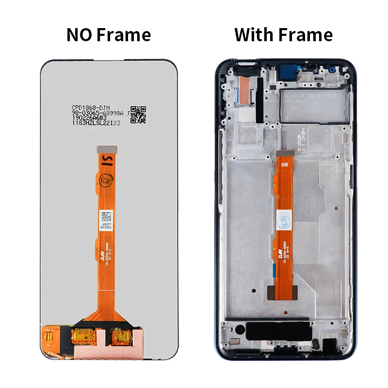 LCD Display For VIVO S1 LCD Display Touch Screen Digitizer Assembly For  VIVO S1 Realme V15 LCD Screen Replacement