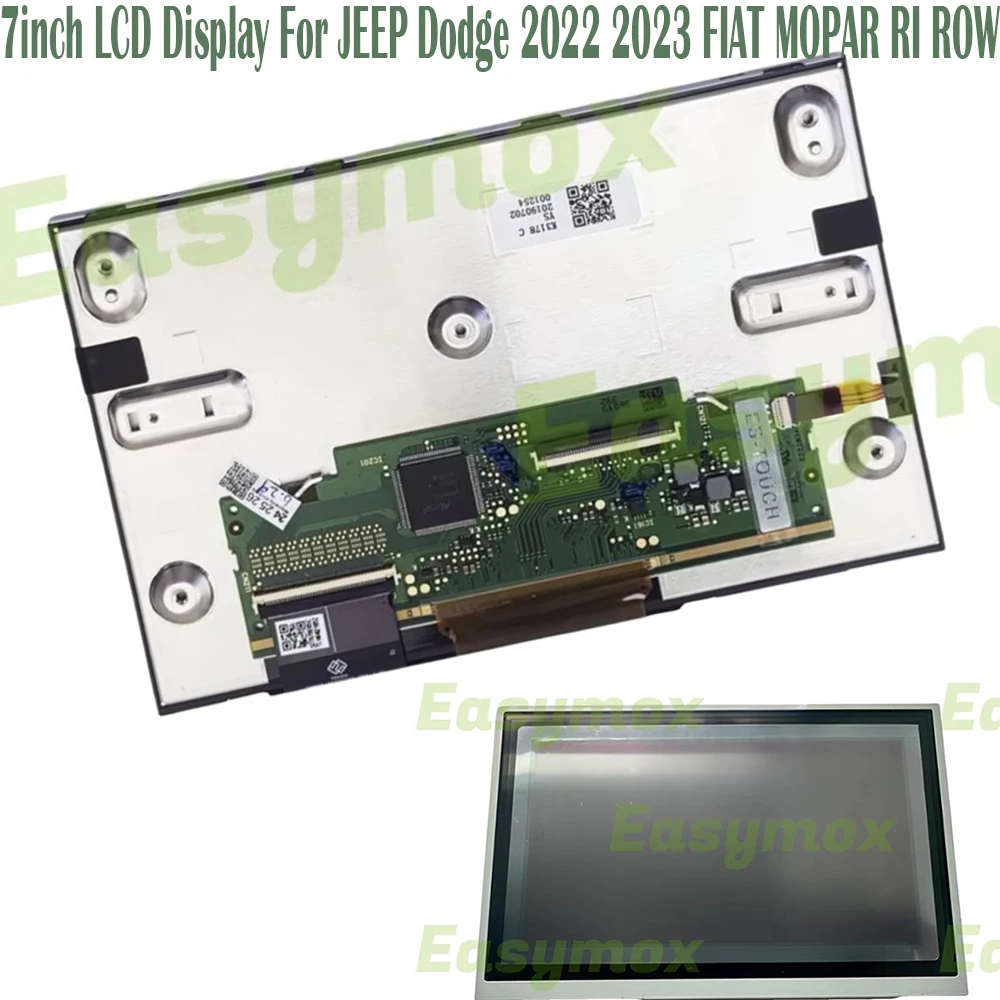 

LS070K5LX02 7inch LCD Display For JEEP Dodge 2022 2023 FIAT MOPAR RI ROW Car Navigation Screen Repairment