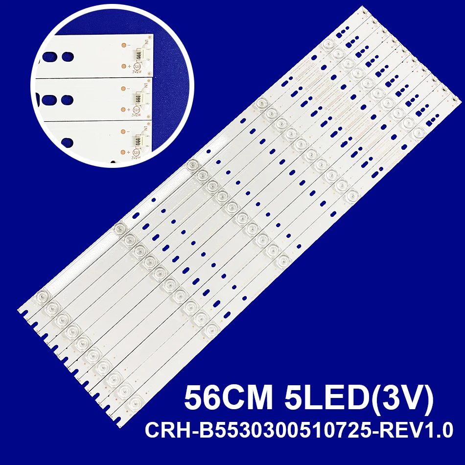 

Светодиодная лента подсветки для CRH B55K 52303005106 AG REV1.3 55UGX3500c 55UGX2501 55UG6550G LE55U6600DUA LS55AL88K20 LS55AL88K81
