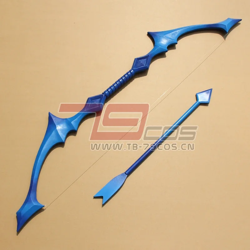 Hot Game LOL Ashe Bow and Arrow cosplay weapons props for Halloween Carnival Party Events Anime Adult COS Christmas Gift