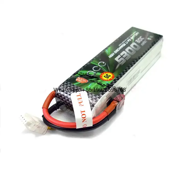 

Tattu ACE 5300mAh 11.1V 30C 3S/4S LiPo Batery Pack Tattu 5300mAh Lithium Batery for RC Robot Agricultural Spaying Robots manufac