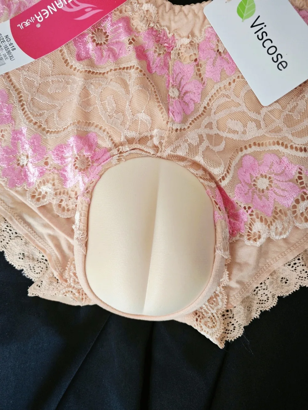 مثير الجمل تو سراويل الدانتيل إخفاء Gaff سراويل موجز تشكيل للرجال مثلي الجنس كروسدرينج المتحولين جنسيا الدعسوقة الملابس الداخلية النساء