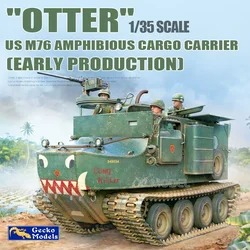 Gecko model plastic assembly scale model kit 35GM0102 US M76 Amphibious Cargo Carrier