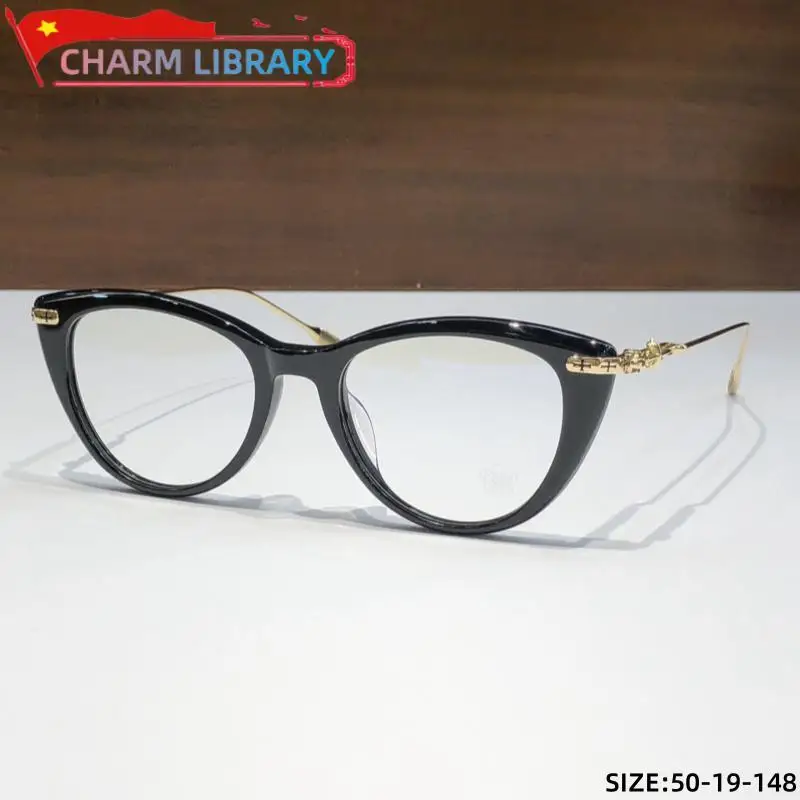 Women Glasses Frame Anti-blue Light Computer Radiation Reading Glasses Classic Retro Fashion Cat-eye Ultra-light Glasses 2024