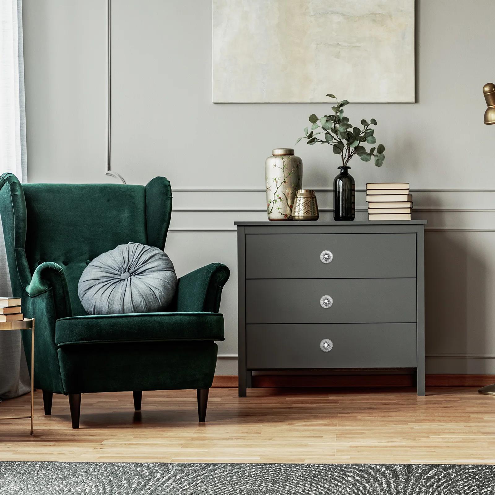 

5pcs Crystal Drawer Knobs Clear Acrylic Cabinet Pull H les Door Hardware Suitable Wardrobe Shoe Cabinets Bookcases