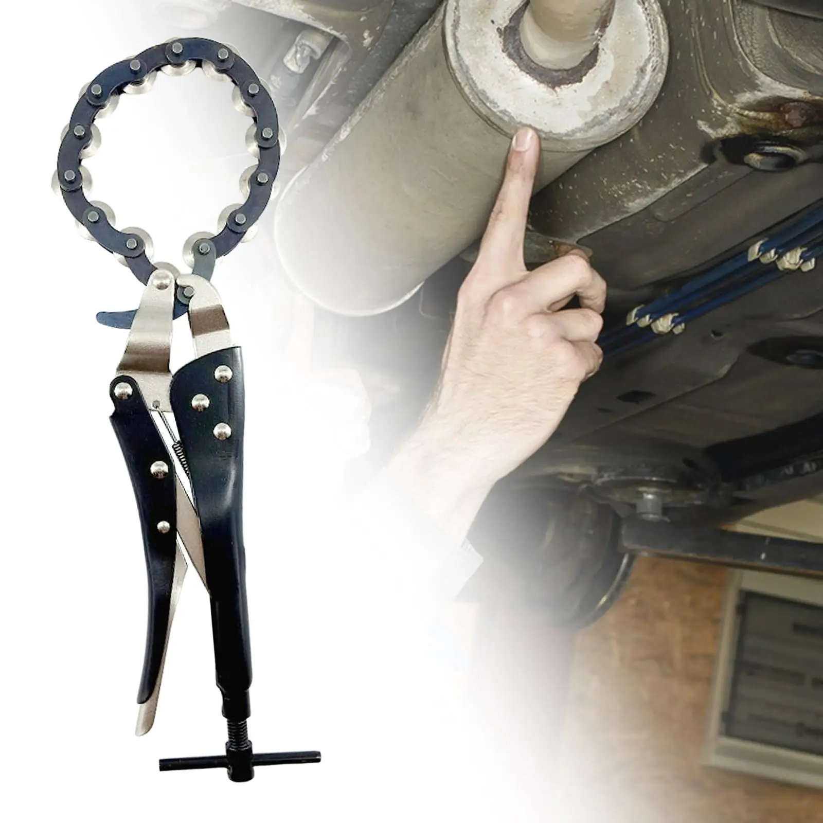 เครื่องตัดท่อไอเสีย 80 มม. ล้อตัดโซ่เครื่องตัดท่อหางสําหรับการตัด