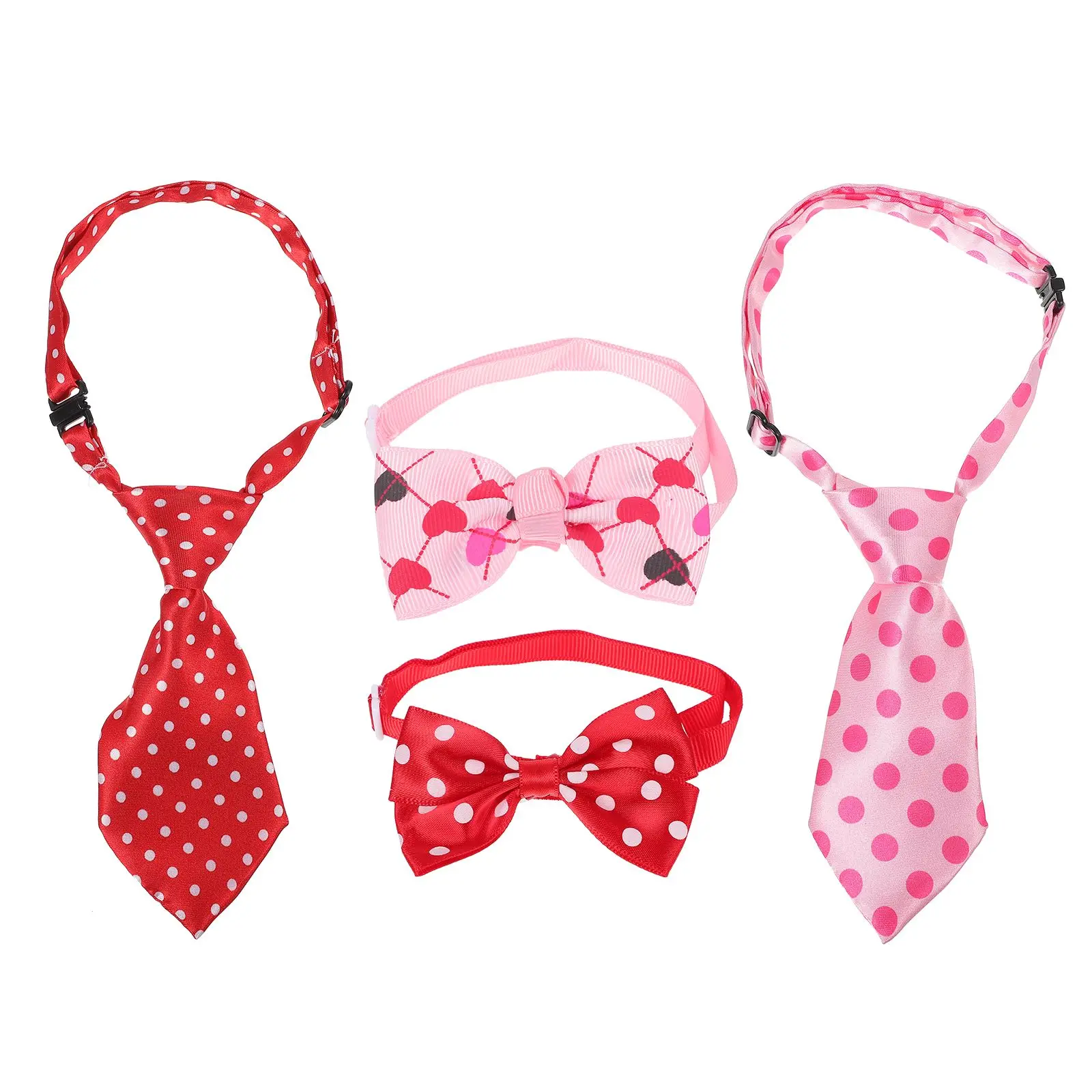 

2 Sets Black Dog Bow Tie Accessories Lovely Pet Neckties Patterned Festival Valentine Party Photoshoot Stylish Comfortable