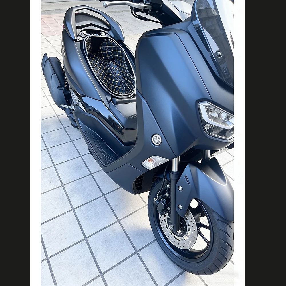

Black Box Liner Protector Seat Storage Luggage Trunk Inner Pad PU For Yamaha NMAX155 V3 2025 Motorcycle Accessories