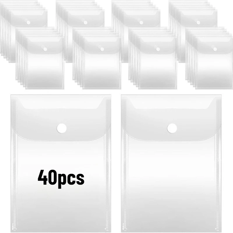 40-buste-trasparenti-per-stampo-fustellato-buste-in-plastica-con-chiusura-a-scatto-5x7-cartelle-trasparenti-per-fustelle-stencil-organizzatore-per-lavori-artigianali-a-rilievo