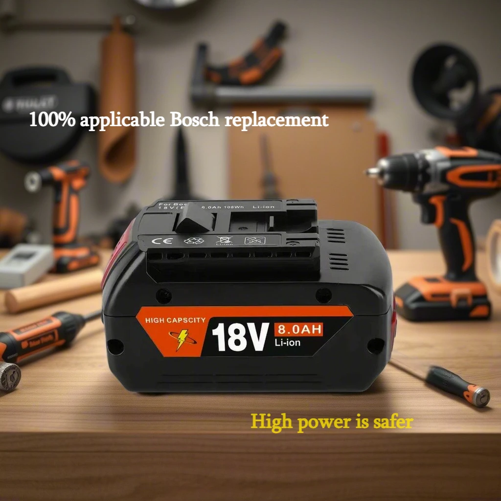 

18V Bosch ProCORE Premium Series Replacement Battery New 21700 Battery Cell Suitable for BOSCH BAT609, BAT618, GBA18V8 8.0Ah
