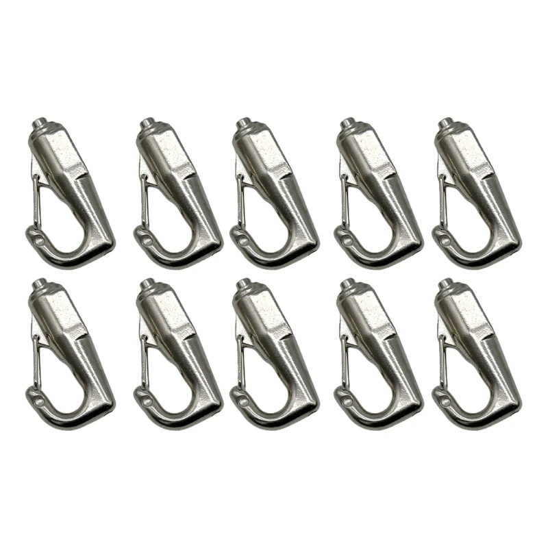 

10pcs Art Hanging Hooks Stainless Steel Picture Hangers for Home and Gallery Use