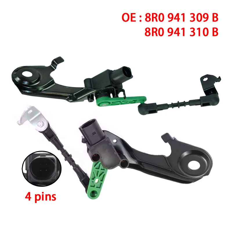 

Headlight Level Sensor for AUDI A6 C7 2010-18,A7/S7,A8L D4 Q5 2008-17 - Ref 8R0941309B 8R0941310E 4H0941309C 4H0941310C