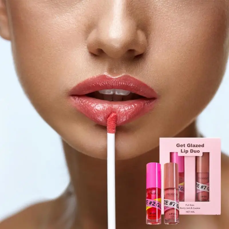 Aceite de labios hidratante de gelatina de cristal, brillo de labios hinchable, maquillaje Sexy, brillo de labios regordeta, aceite tintado, productos para el cuidado de los labios