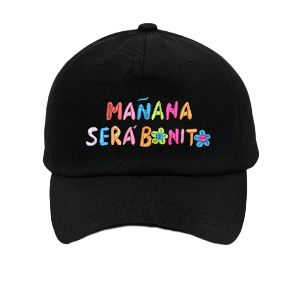 Embroidered Manana Sera Bonito Dad hat Karol G Baseball Cap Breathable Couple Hat Unisex Adjustable Visors Caps