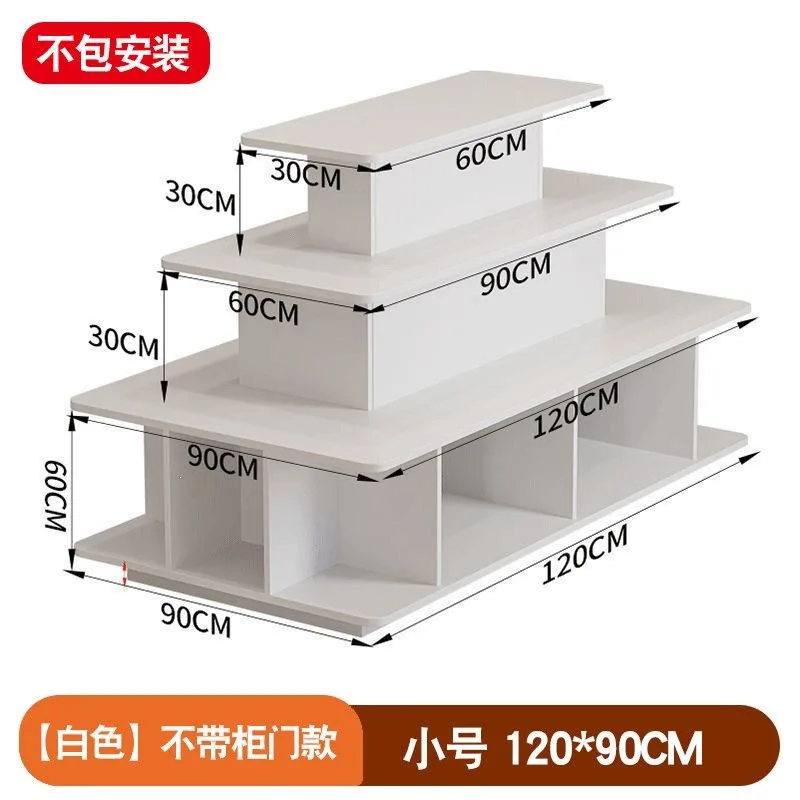 YFY Supermarket Convenience Store Nakajima Display Cabinet Flow Table Cosmetics Shelf Shelf Product Stack Head Promotion Table