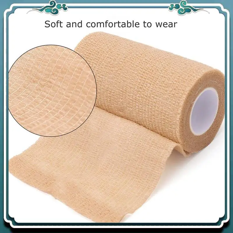 

Reliable 36 Packs First Aid Self Adhesive Cohesive Bandage, 10X450cm, Self Adherent Wrap, Non Woven Bandage Wrap
