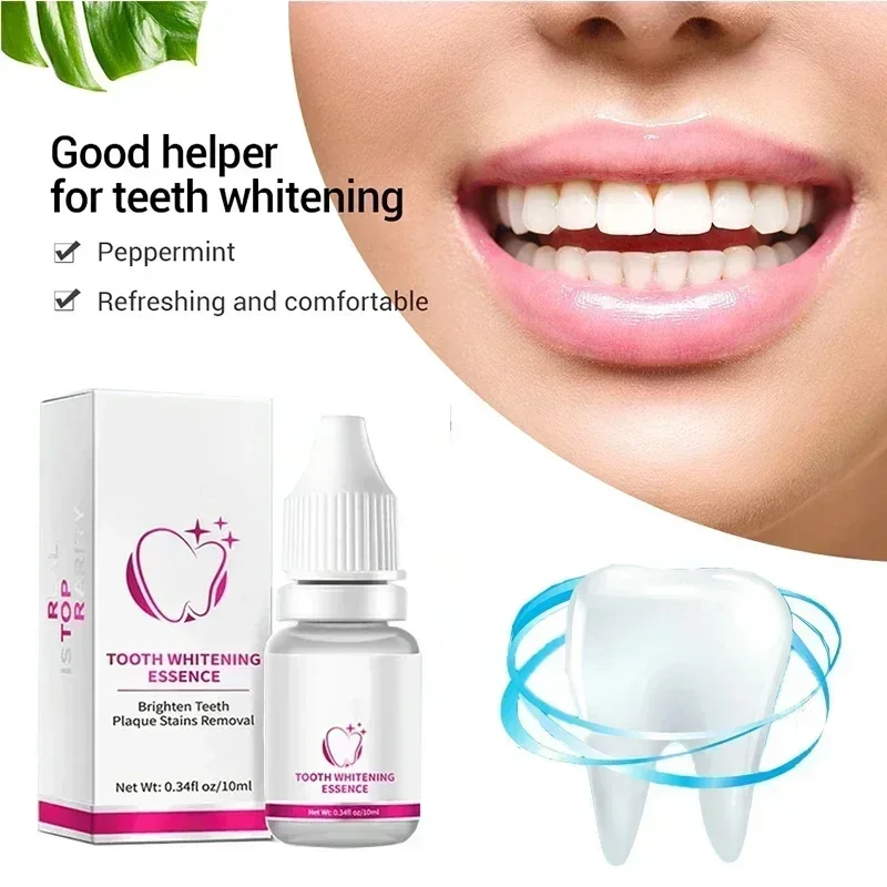 Teeth Whitening Essence Remove Plaque Stains Oral Hygiene Bleaching Products Cleansing Fresh Breath Dentistry Care Tools