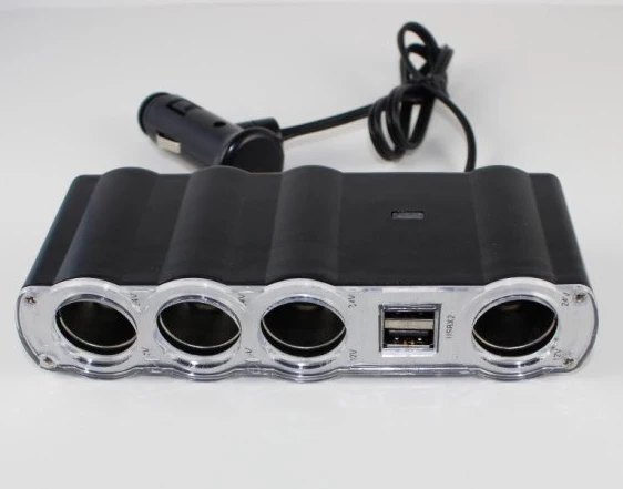 

Автомобильный прикуриватель, 4-сторонний разветвитель, 12 В, USB, модель: GZJS-WF4008-DYQR9