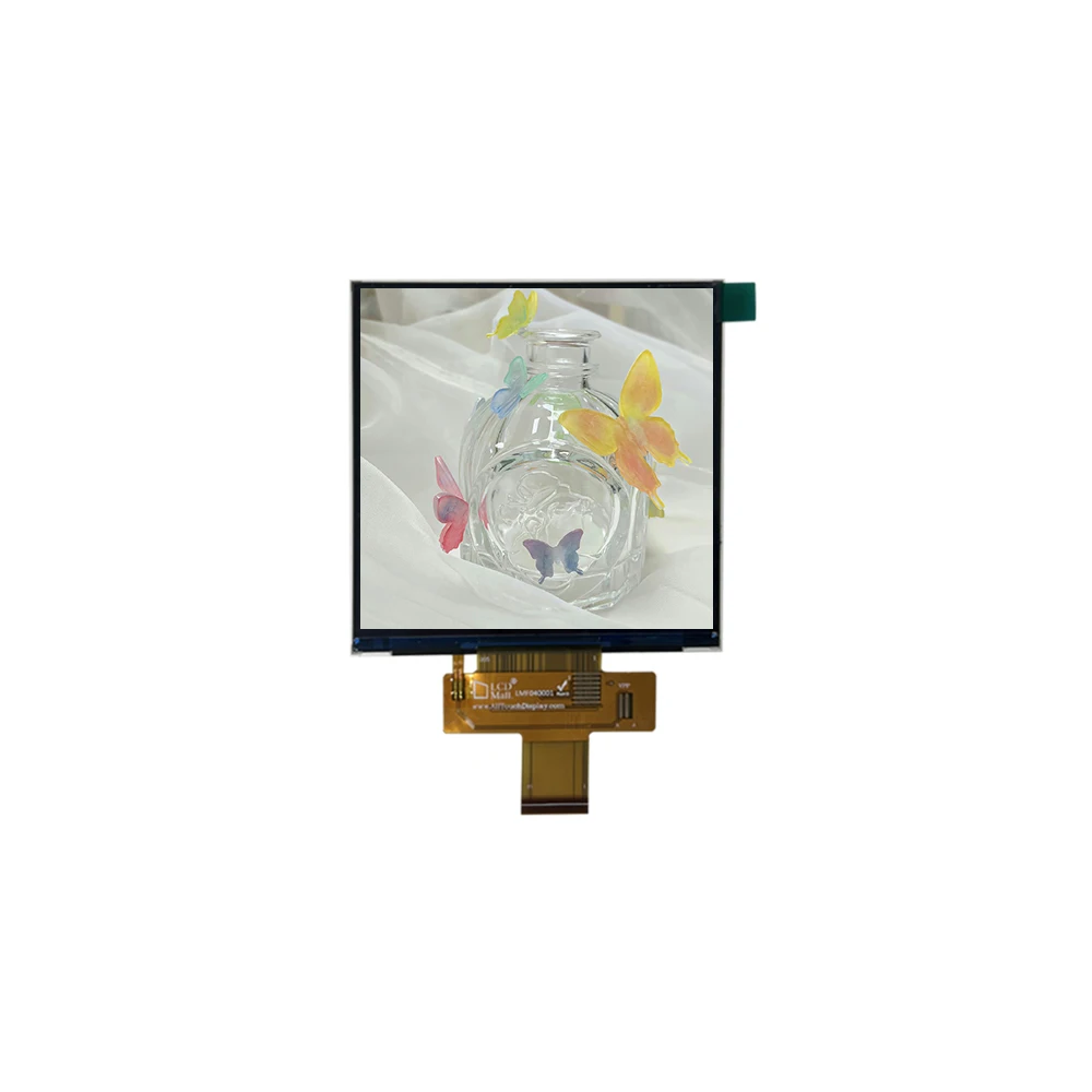 Square 4 Inch TFT LCD Screen 480*480 Resolution RGB Interface with ST7701 Driver IC for Smart Home Controller