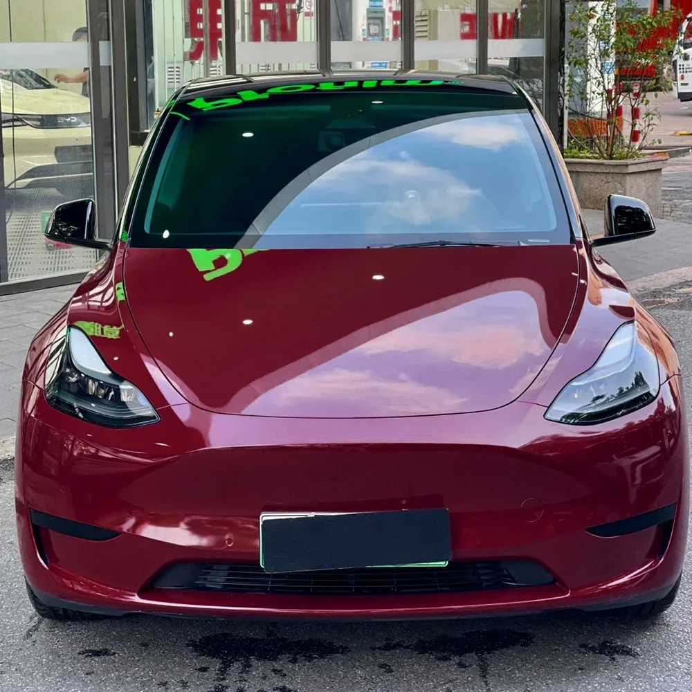 

Автомобильная виниловая наклейка, пленка для наклеек, ПЭТ Ankela, красная пленка для изменения цвета, водостойкая ПВХ самоклеящаяся декоративная наклейка, крышка для выпуска воздуха