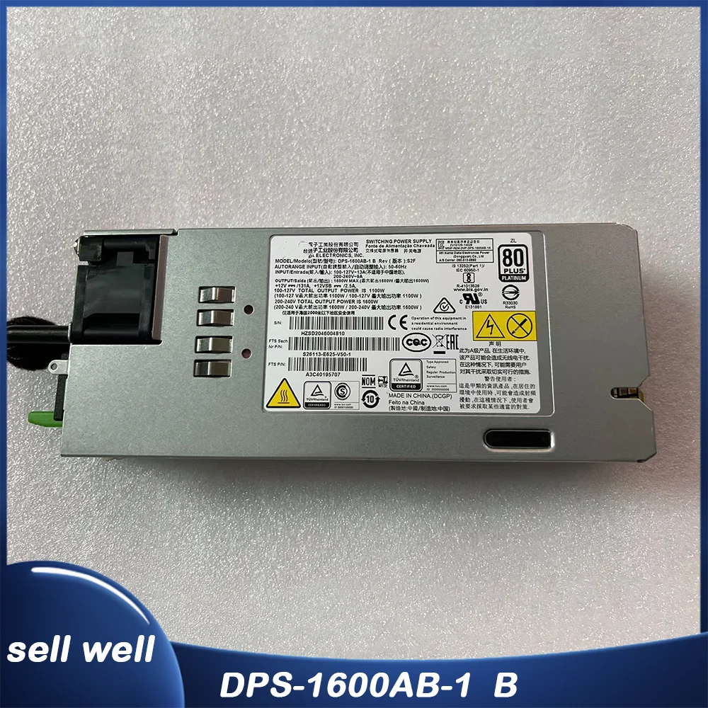 

Серверный блок питания мощностью 1600 Вт DPS-1600AB-1 B