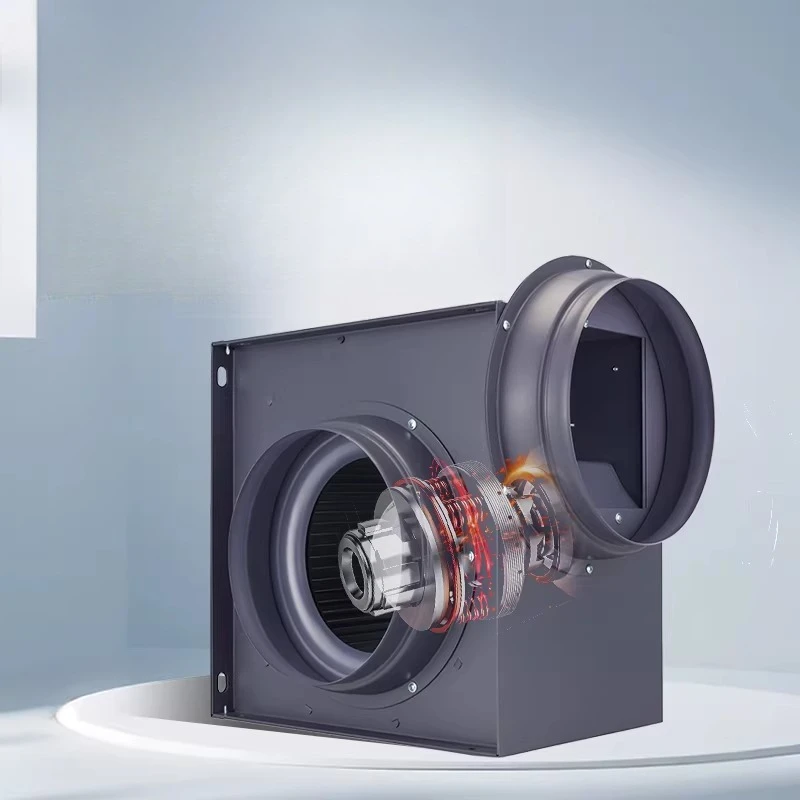 

Split duct fan, silent ventilation, kitchen fume exhaust, special external rotor, brushless motor, strong and high power