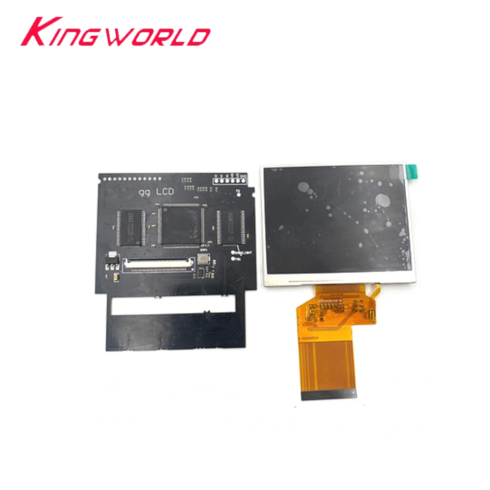 

3.5inch Full Display LCD Screen Highlight Screen for Sega Game Gear GG Game Console LCD Display Screen Modification Kit