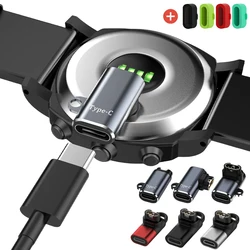 Do zegarka Garmin Fenix 7X/6/6S/6X ładowarka Micro-rodzaj USB-C 8 Pin Adapter przenośna ładowarka konwerter do prekursora 255 955 945