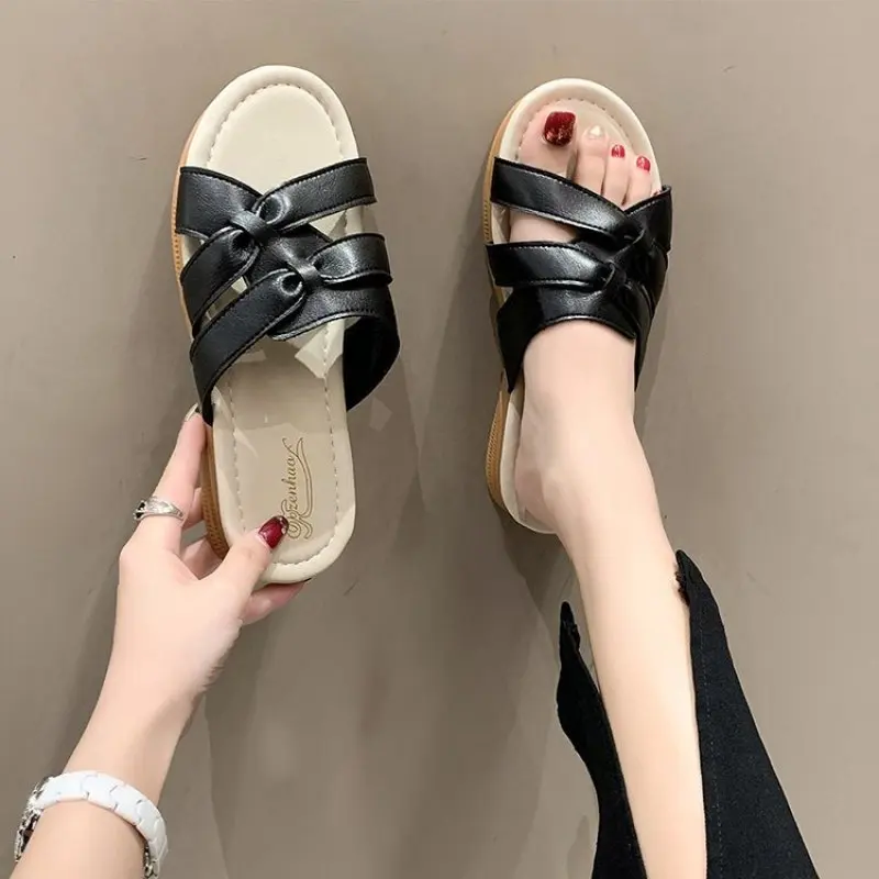 

Womens Sandals Summer Casual 2023 Platform Sandals for Women Dressy Women's Wedge Sandals Lightweight Ladies Slide