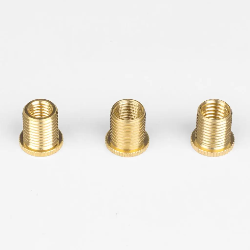 Gear Shift Knob Thread Adapter Aluminum Metal Insert Kit for Gear Lever 6 Gears Car Models
