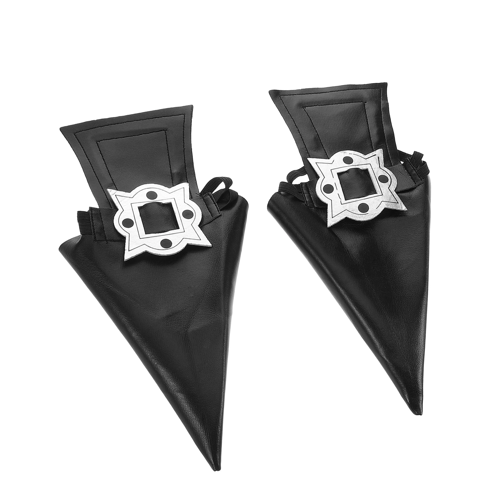 

Clown Shoe Covers Props Costume Shoes Cosplay Outfit Accessory Black Decor Compact Cute Carnival Masquerade Anime Party