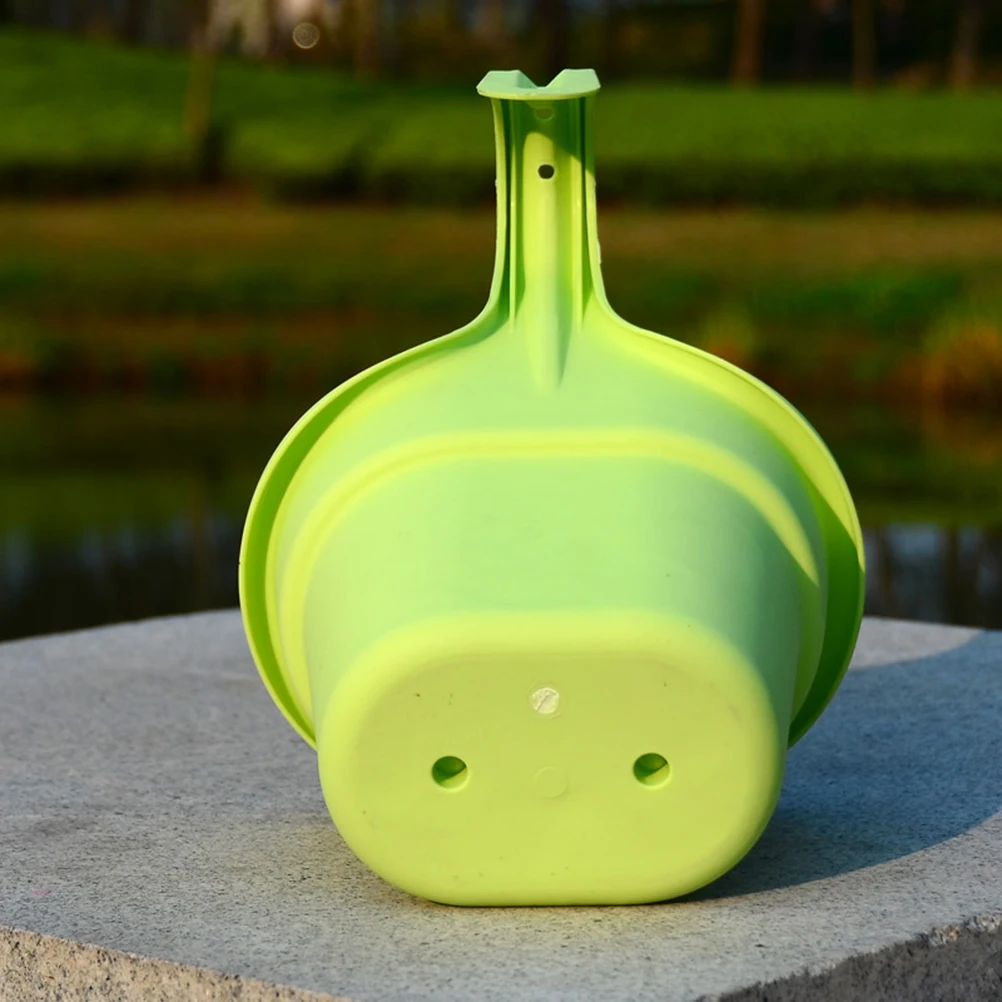

Wall Hanging Flower Pot Semi-circular Basket Household Holder Balcony Planter Space-saving Eco-friendly Material