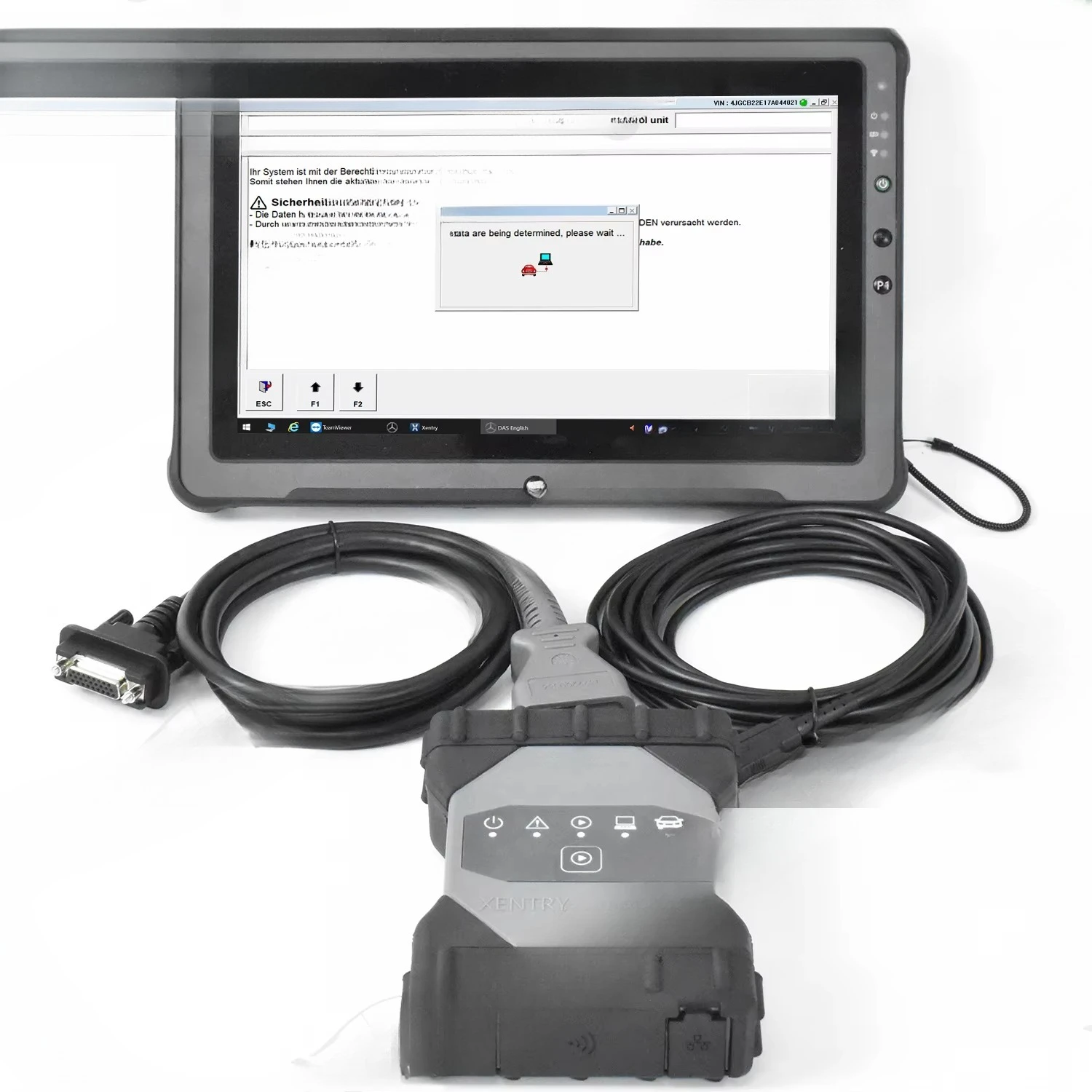 Планшет F110 с диагностикой MB Star C6 VCI-мультиплексор DoIP с программным обеспечением Xentry das wis epc 12 В и 24 встроенным диагностическим инструментом