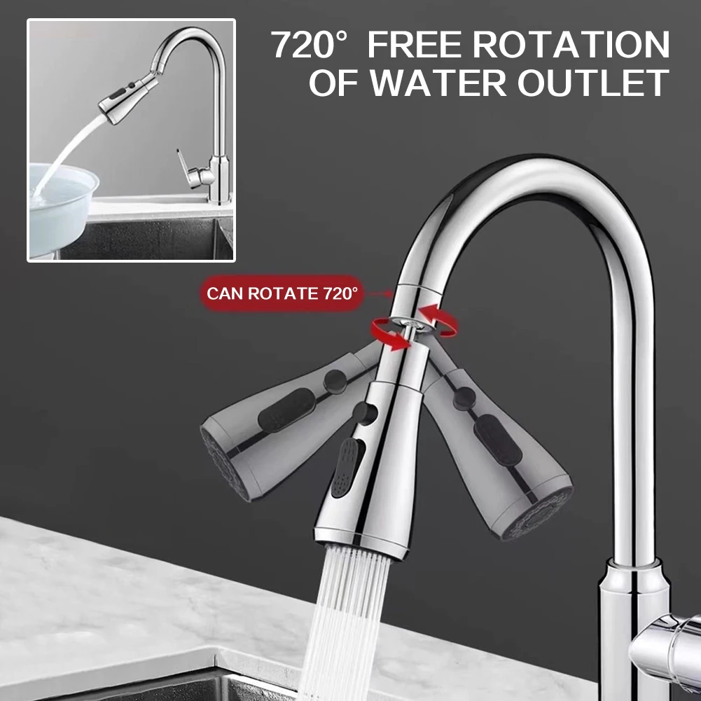 

Extendable Faucet Attachment For Washing Dishes Easy Install Faucet Replacement Part For Shower Faucet