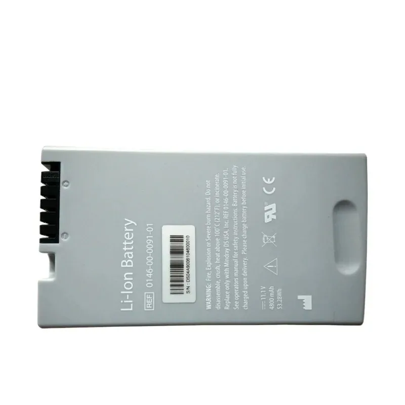 2026 New 0146-00-0091-01 High Quality Medical Battery 11.1V 53.28Wh 4800mAh for Mindray DP - 20/DP - 20Vet B-ultrasound in stock