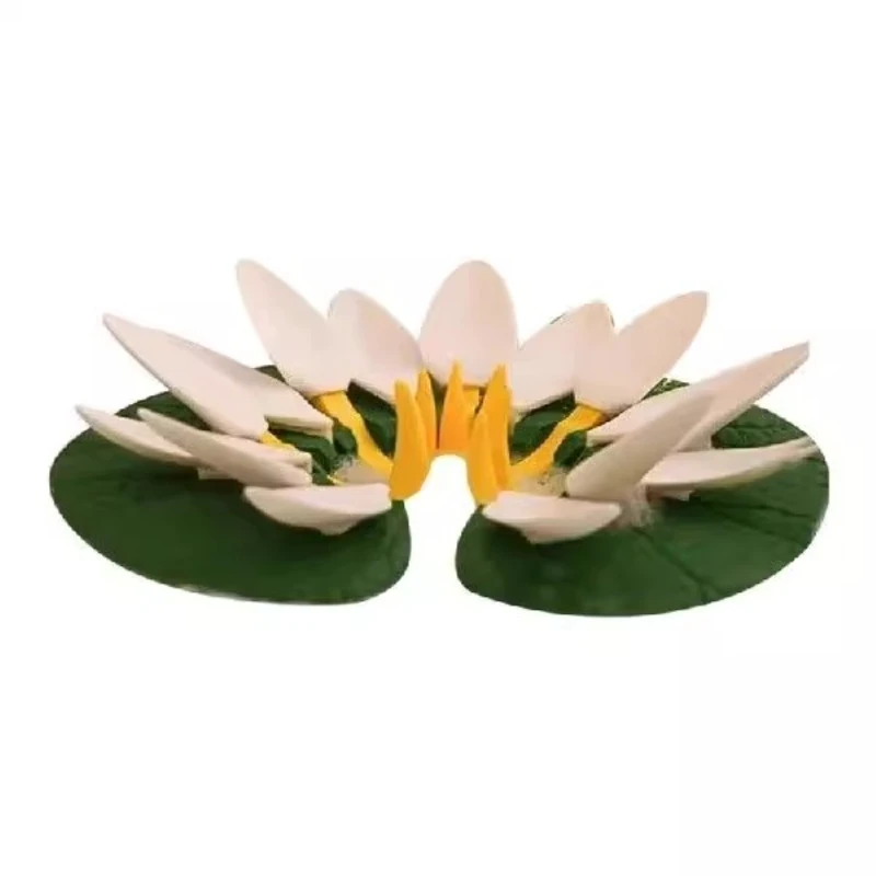 

Luxurious Floating Lotus Bath Glass Holder With Wine Bottle