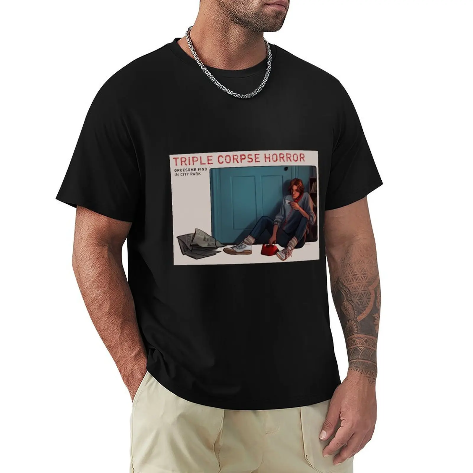 Alex Law (Ewan McGregor - Shallow Grave) T-Shirt man t shirt designer T-Shirt