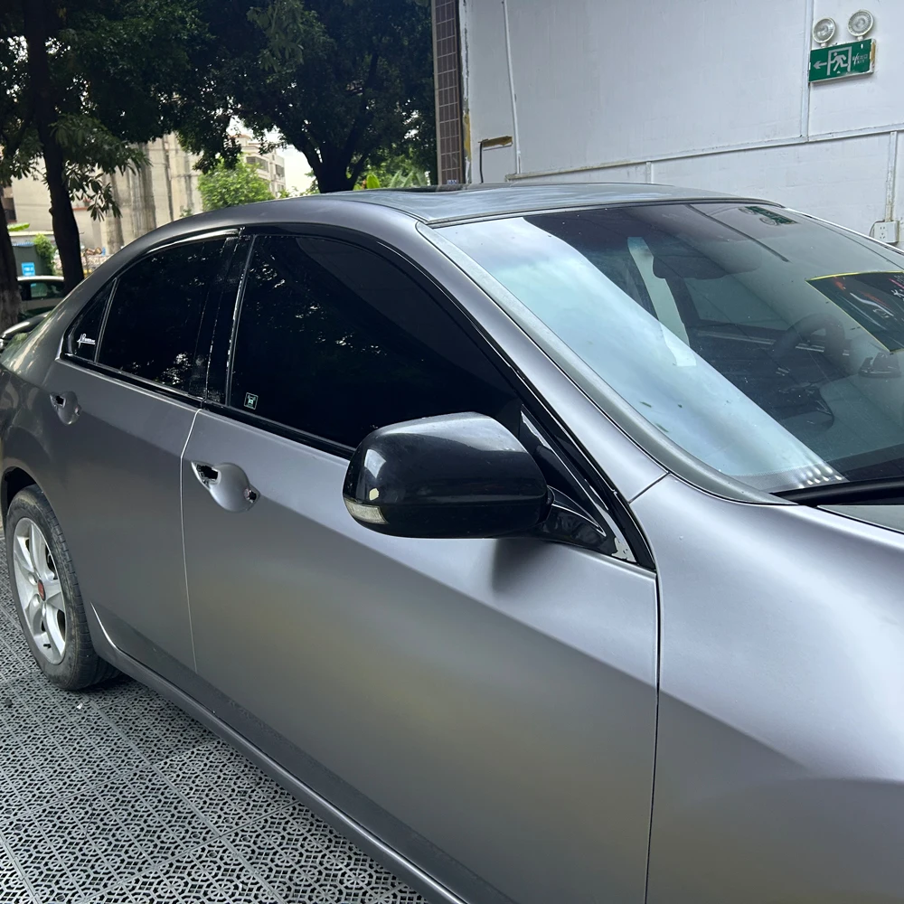 Matte/Glossy Black Chrome Delete Window Trims For Acura TSX/Honda Accord Euro 2009-2015