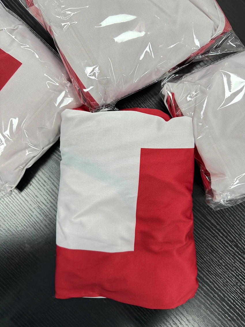 115×160cm Tongan Elastic Car Hood Cover Flag Universal Auto Engine Bonnet Protector Cover Football Fans Car Exterior Decor
