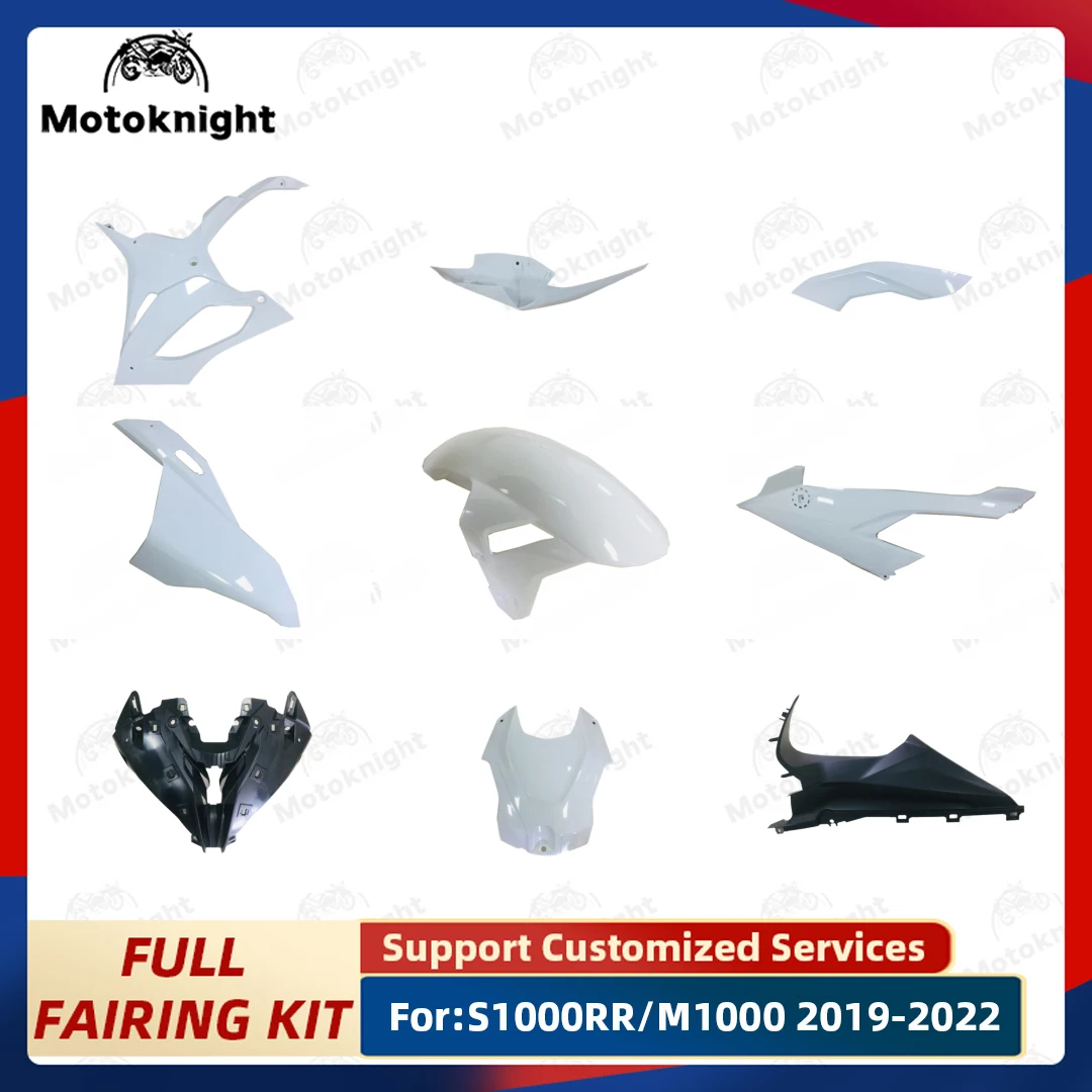 

Fairing Kit Fit For BMW S1000RR M1000 2019 2020 2021 2022 Full Set Motorcycle Fairings Unpainted Bodywork Kits New ABS Plastic