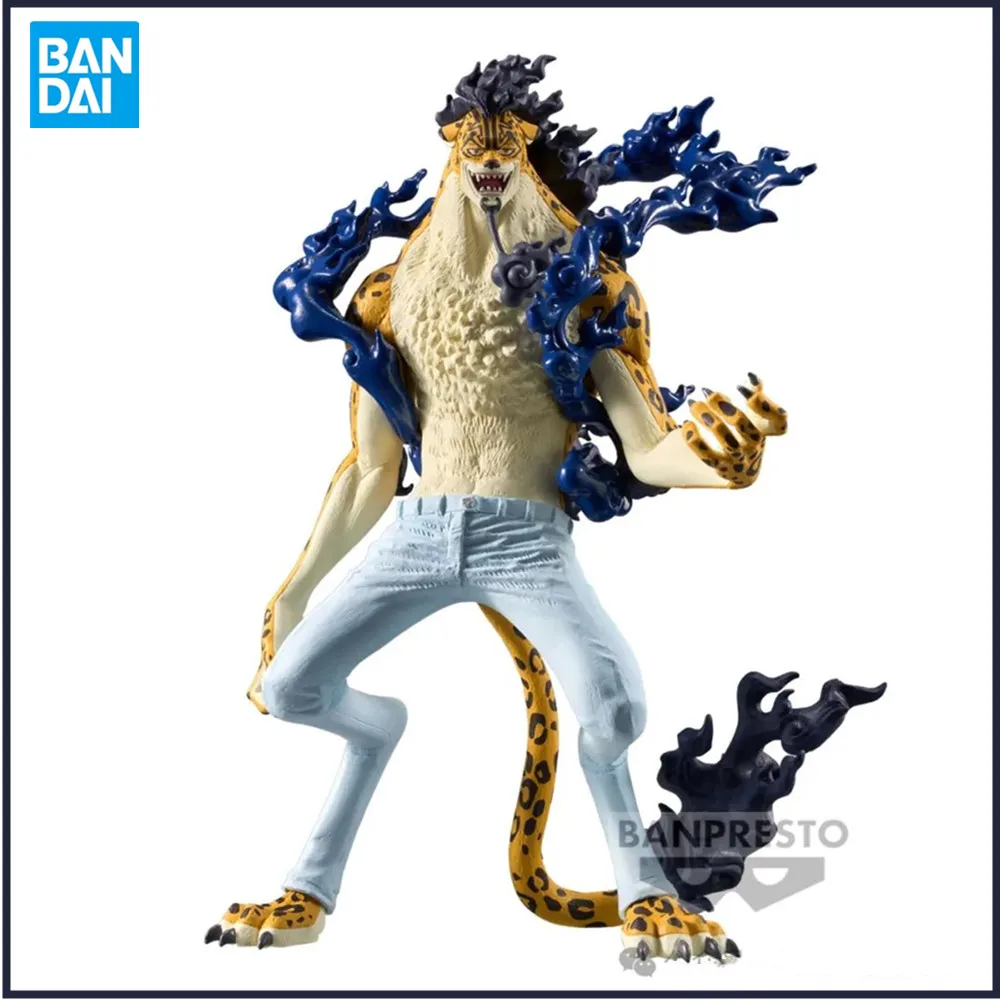 In Stock Original Anime One Piece Rob Lucci Leopard King Of Artist KOA Toys PVC Action Figure Collector 17cm Bandai Model Doll