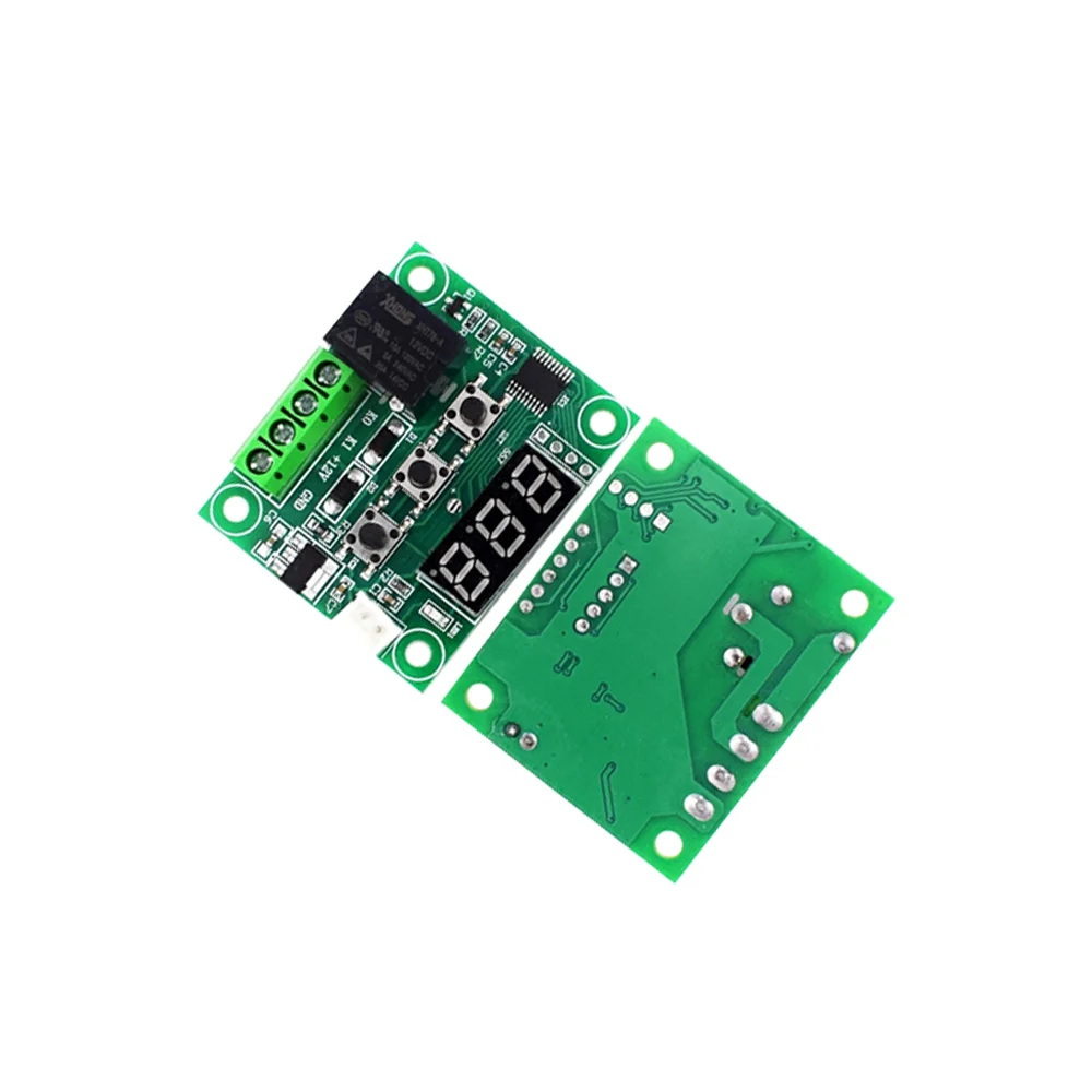 50PCS Digital Display Thermostat Module Dc12v High Precision Temperature Controller Miniature Temperature Control Switch Board M