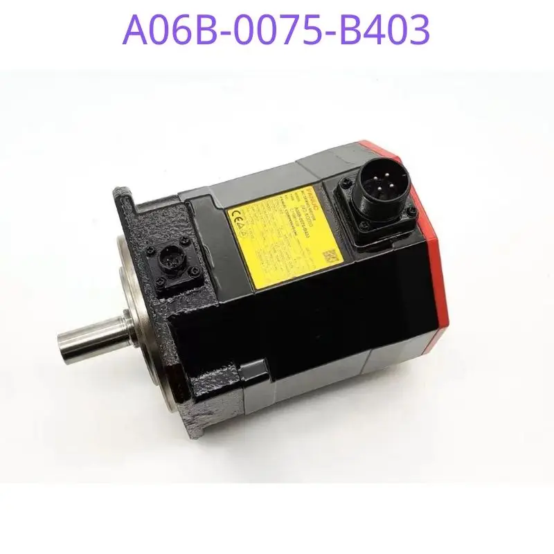 A06B-0075-B403  A06B 0075 B403 FANUC Second-hand Servo Motor，Normal Function Tested OK