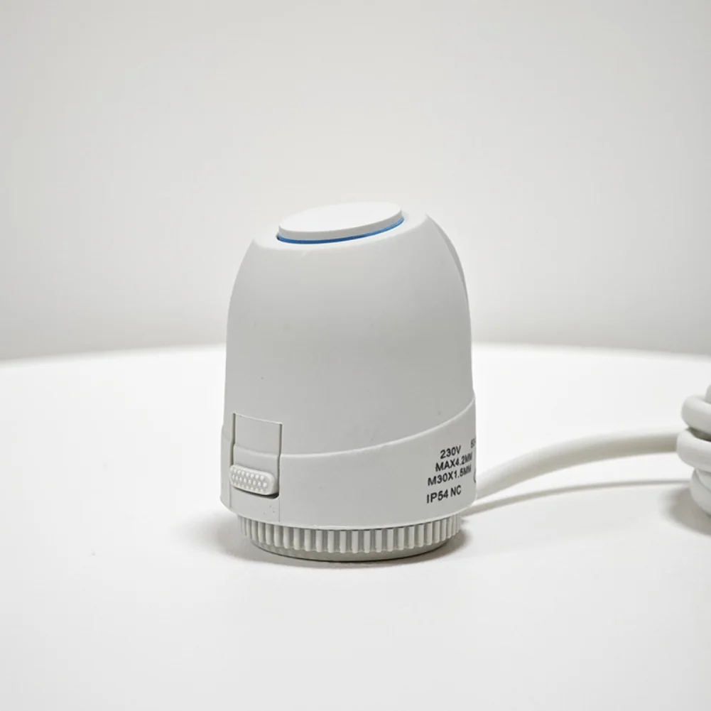 Electric Heating Actuator AC230V for Floor Heating and Radiator Systems Compatible with Floor Heating Thermostats
