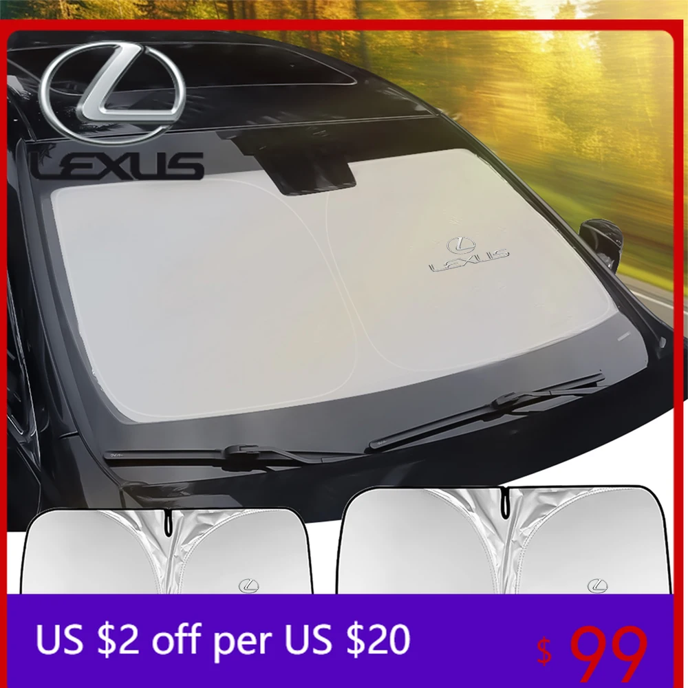 

Аксессуары для автомобиля: Складной солнцезащитный зонт-шторка на лобовое стекло для Lexus LS, IS350, ES300h, ES300, IS250