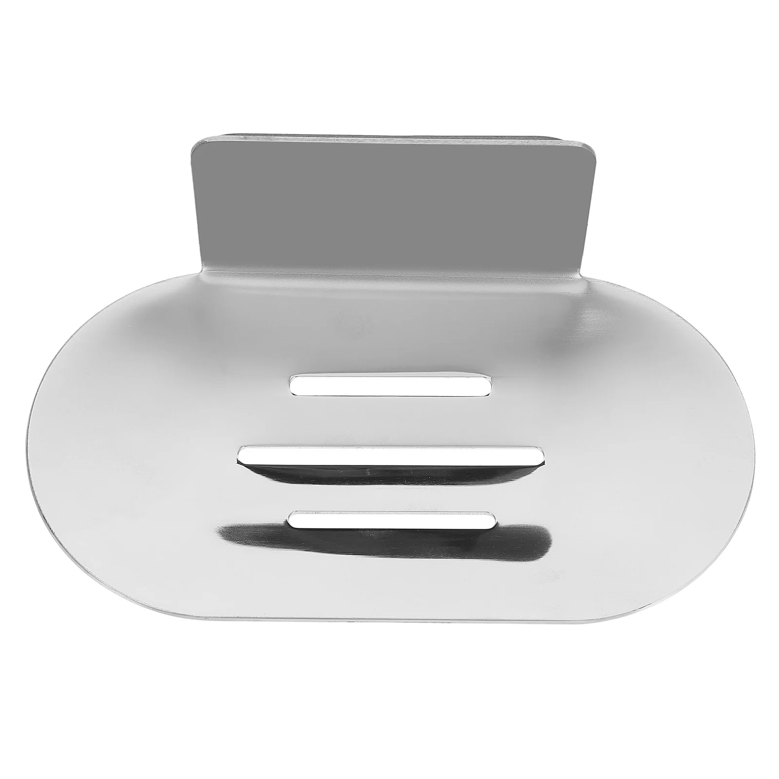 

Bathroom Soap Container Stainless Steel Tray Holder Hollow Design Easy Clean Lightweight Compact Space Saving