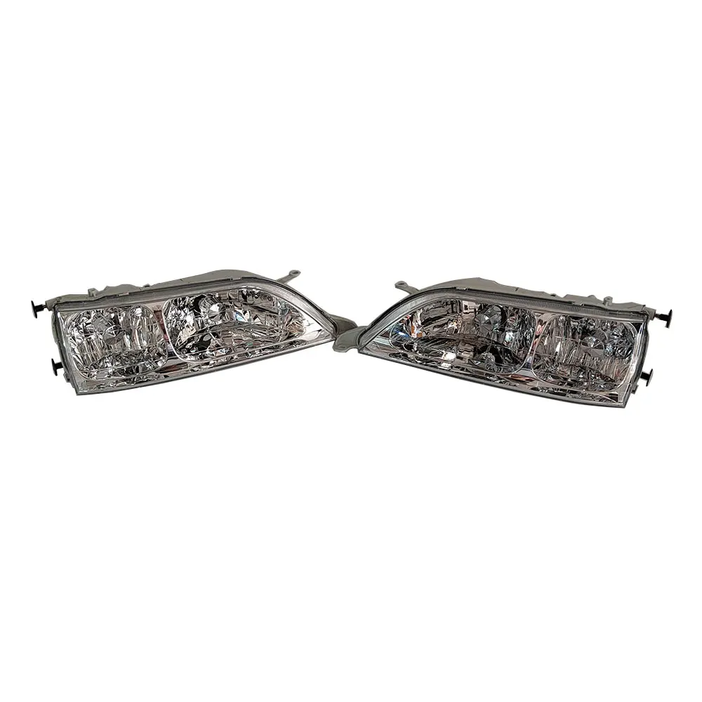 A Pair Car Headlight For Toyota Cresta Jzx100  1997 1998 1999 2000 Automobile Headlamp